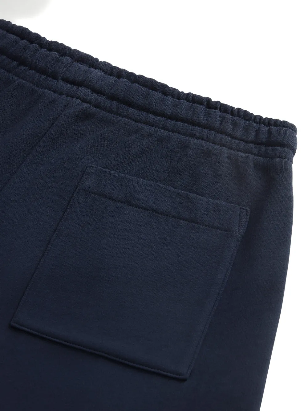 Woolrich Basketball katoenen shorts met trekkoord en opgestikte zak Blauw