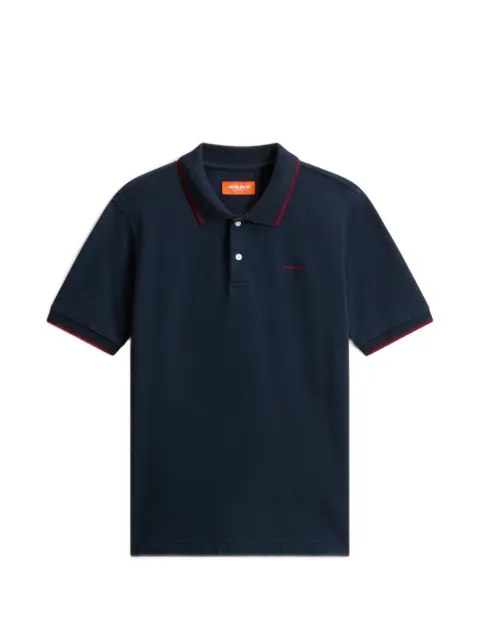 Woolrich polo côtelé à manches courtes