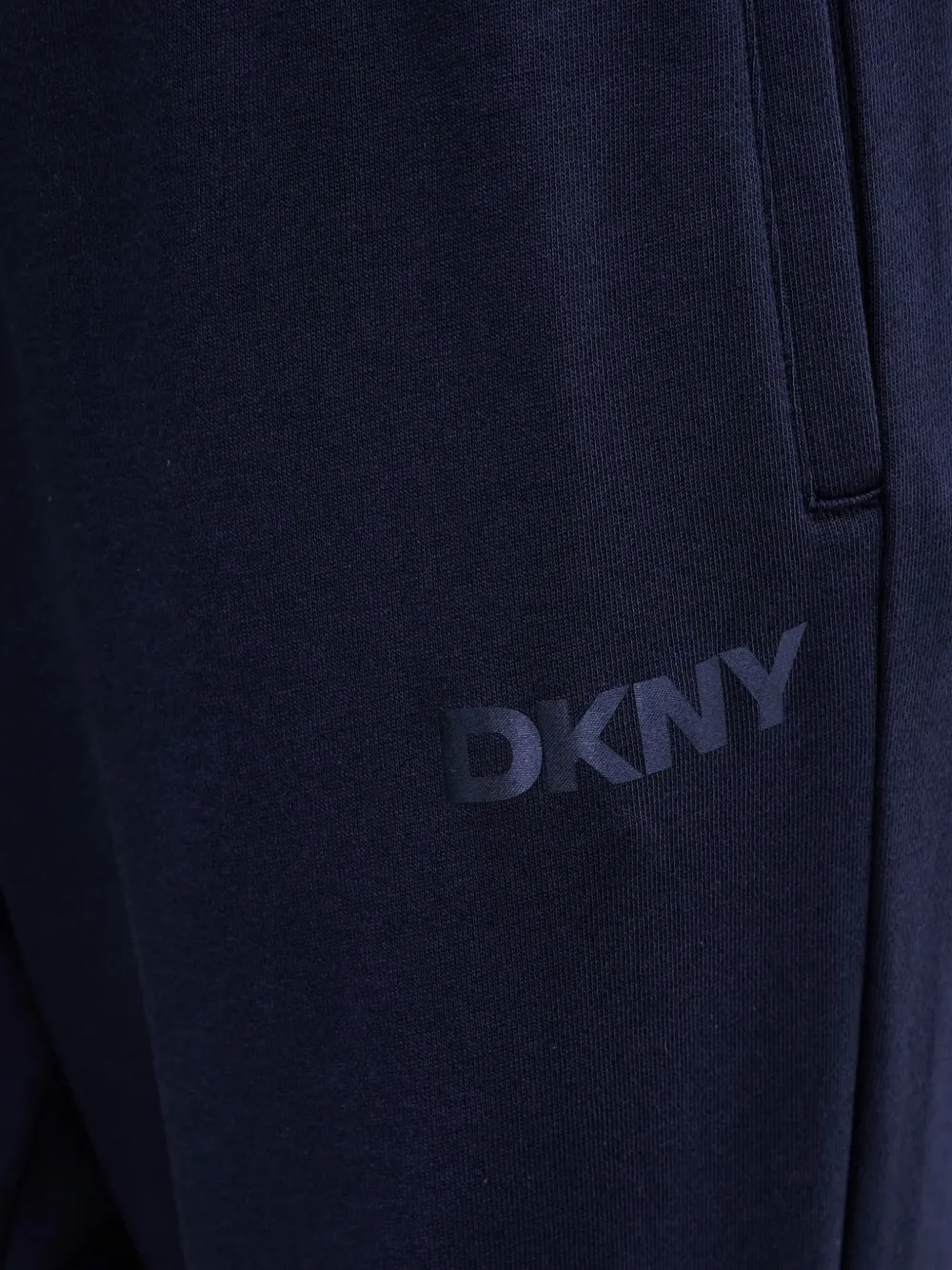 DKNY logo track pants Blauw
