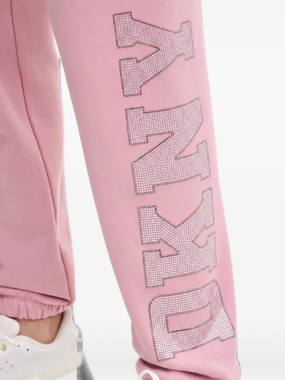 DKNY Trainingsbroek met logo-detail Roze