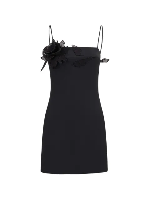 David Koma Lace Rose mini dress