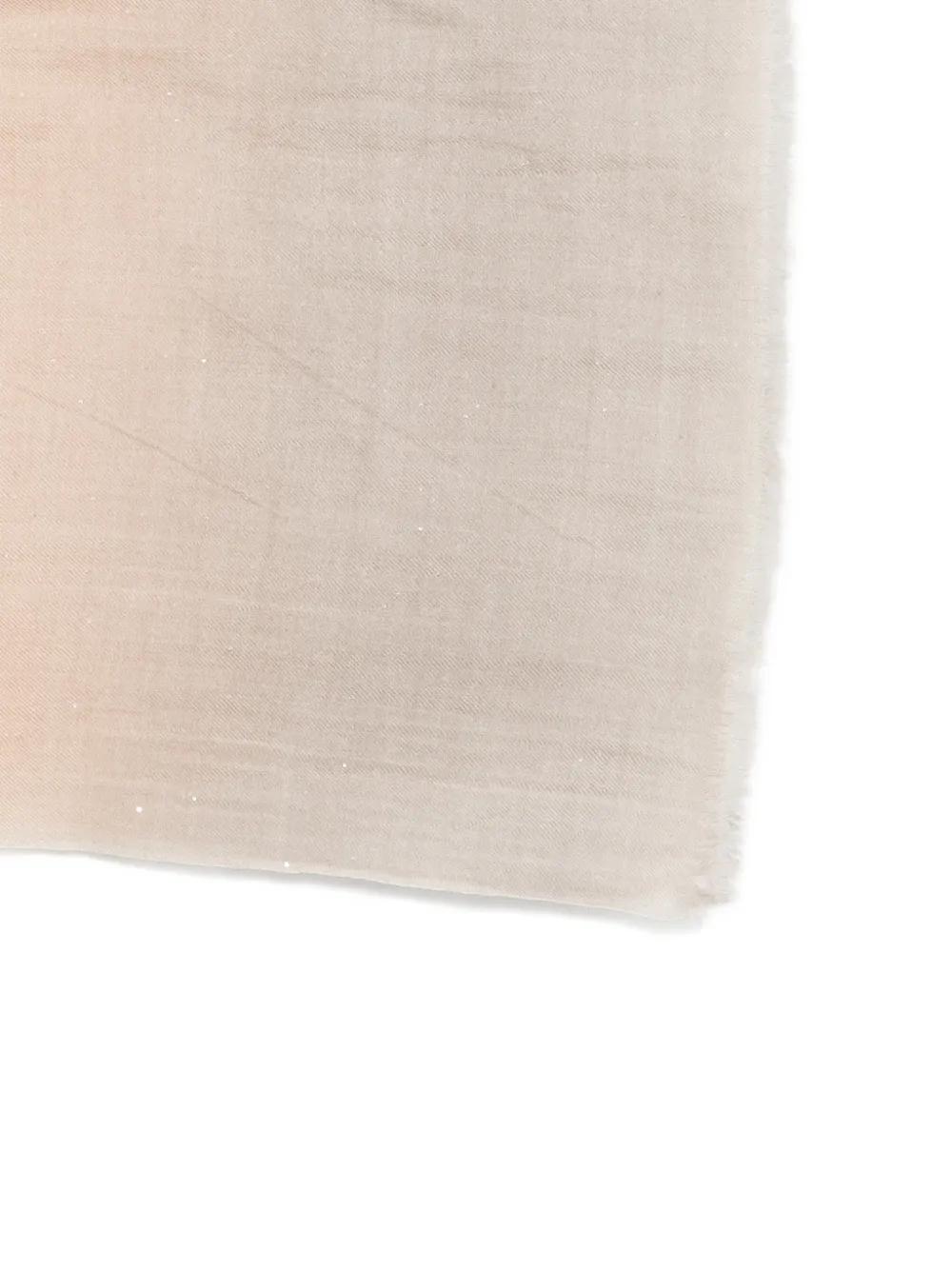 Faliero Sarti Isa sjaal met franje Beige