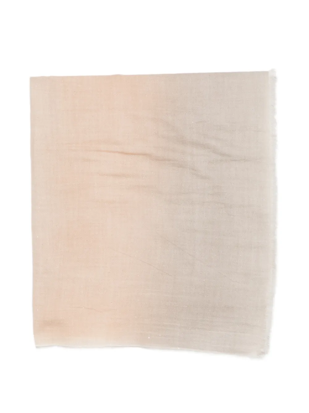 Faliero Sarti Isa fringed scarf - Toni neutri