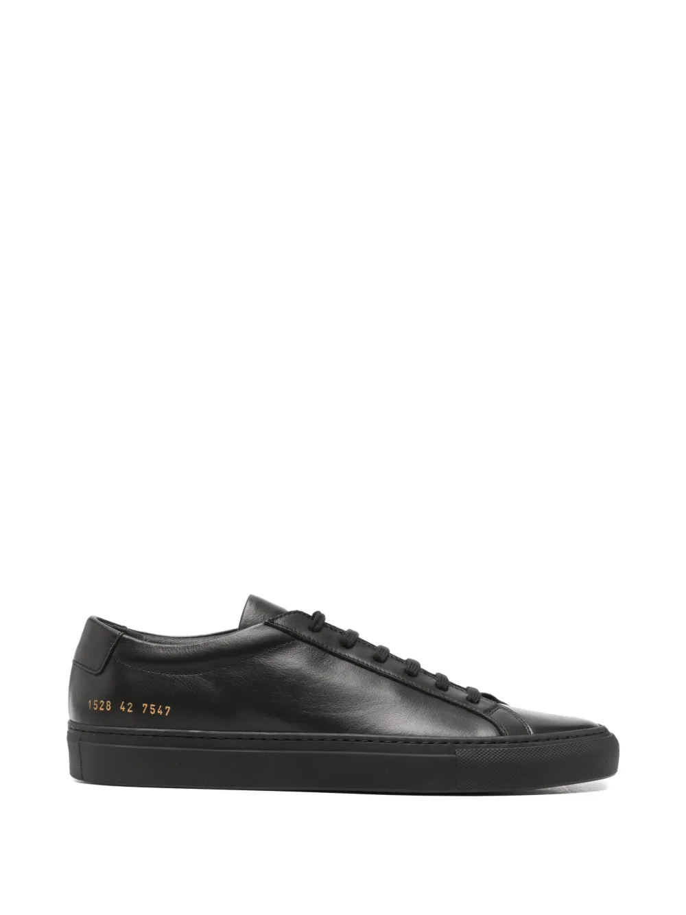 Common Projects lace-up leather sneakers - Nero