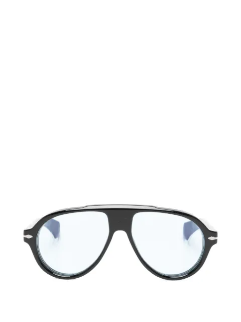 Jacques Marie Mage silver-tone pilot sunglasses