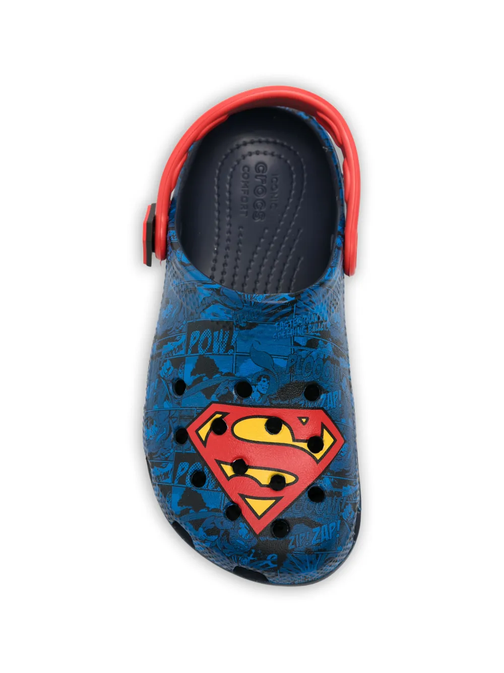  Crocs Kids Printed Closed Toe Sandals - Blue 