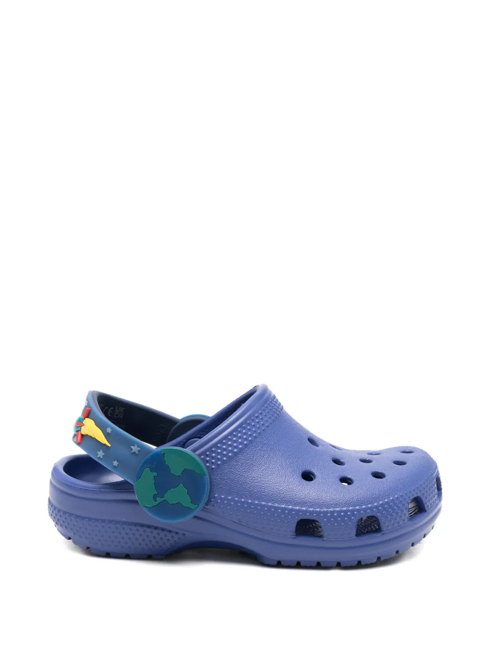 Crocs Kids sandales à brides appliquées - Bleu