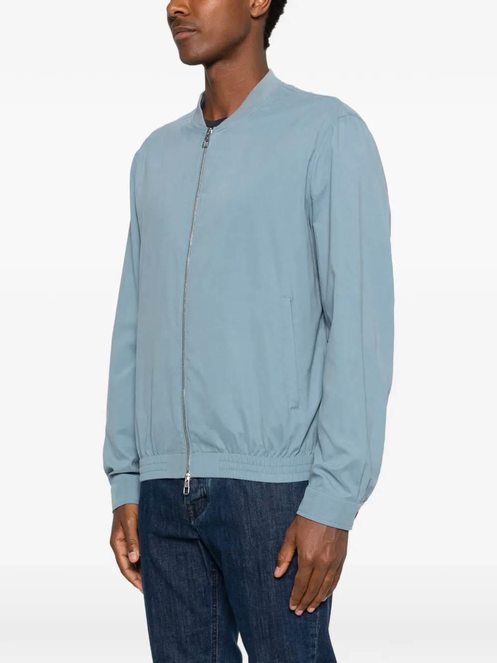  Montecore Bomber Con Zip - Blu 
