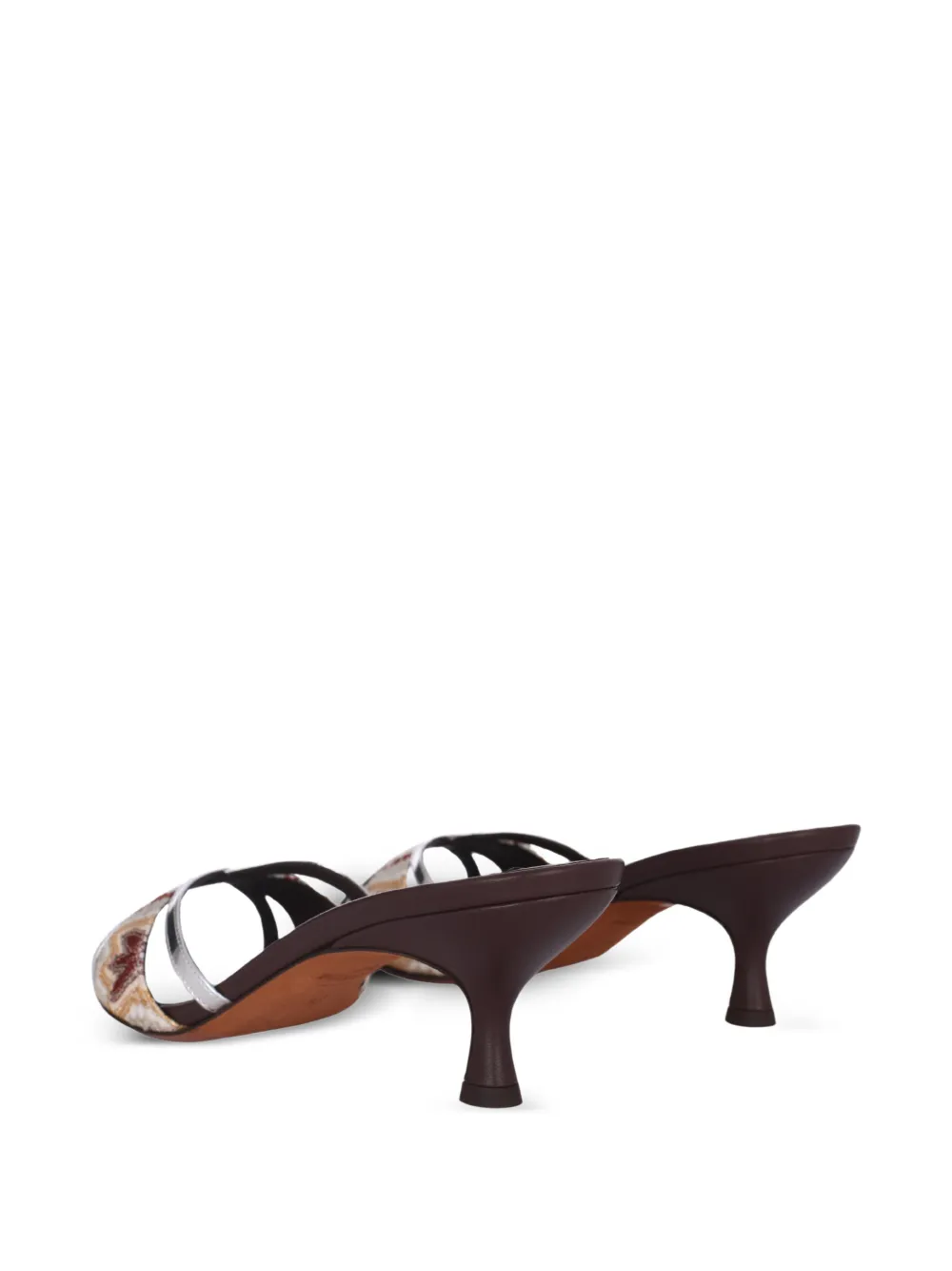 Missoni Kate sandalen met bandjes en raschel-reliëf Beige