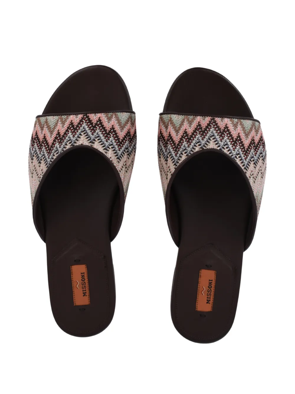 Missoni Liza sandalen Bruin