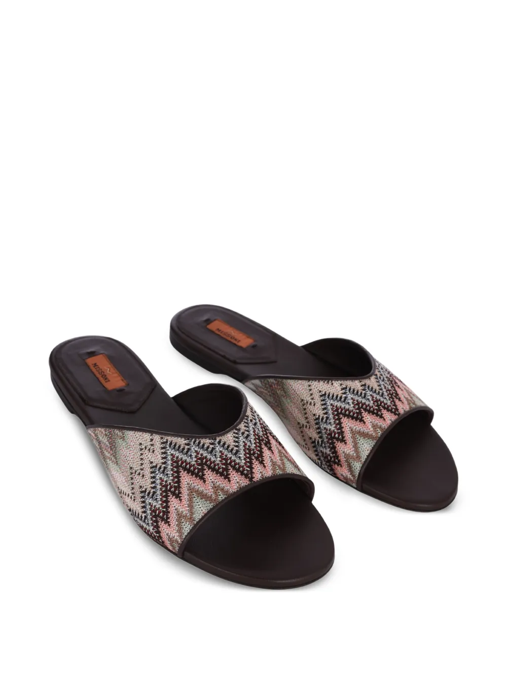 Missoni Liza sandalen Bruin