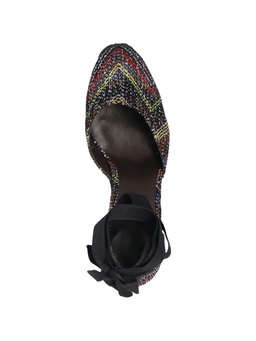Missoni Caperdoni sequin-embellished espadrilles Zwart