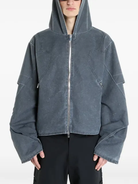 HELIOT EMIL hooded crinis jacket