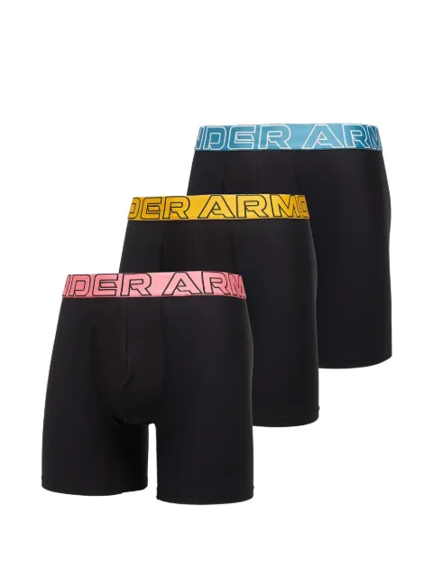 Under Armour logo waistband boxer briefs (set of three)