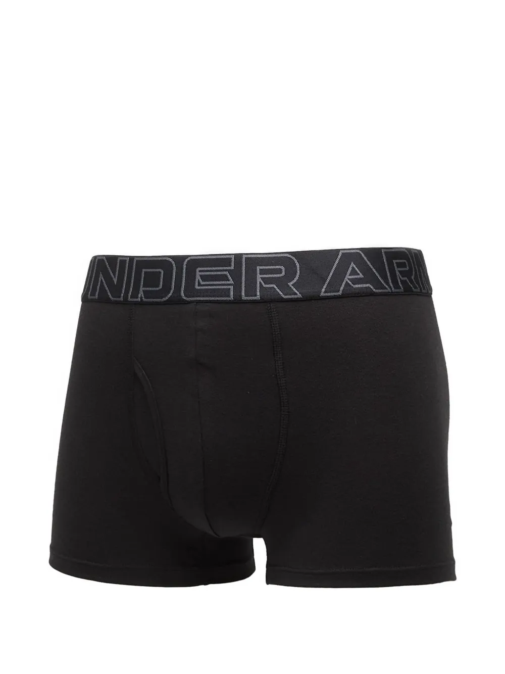 Under Armour Drie katoenen boxershorts met print Zwart