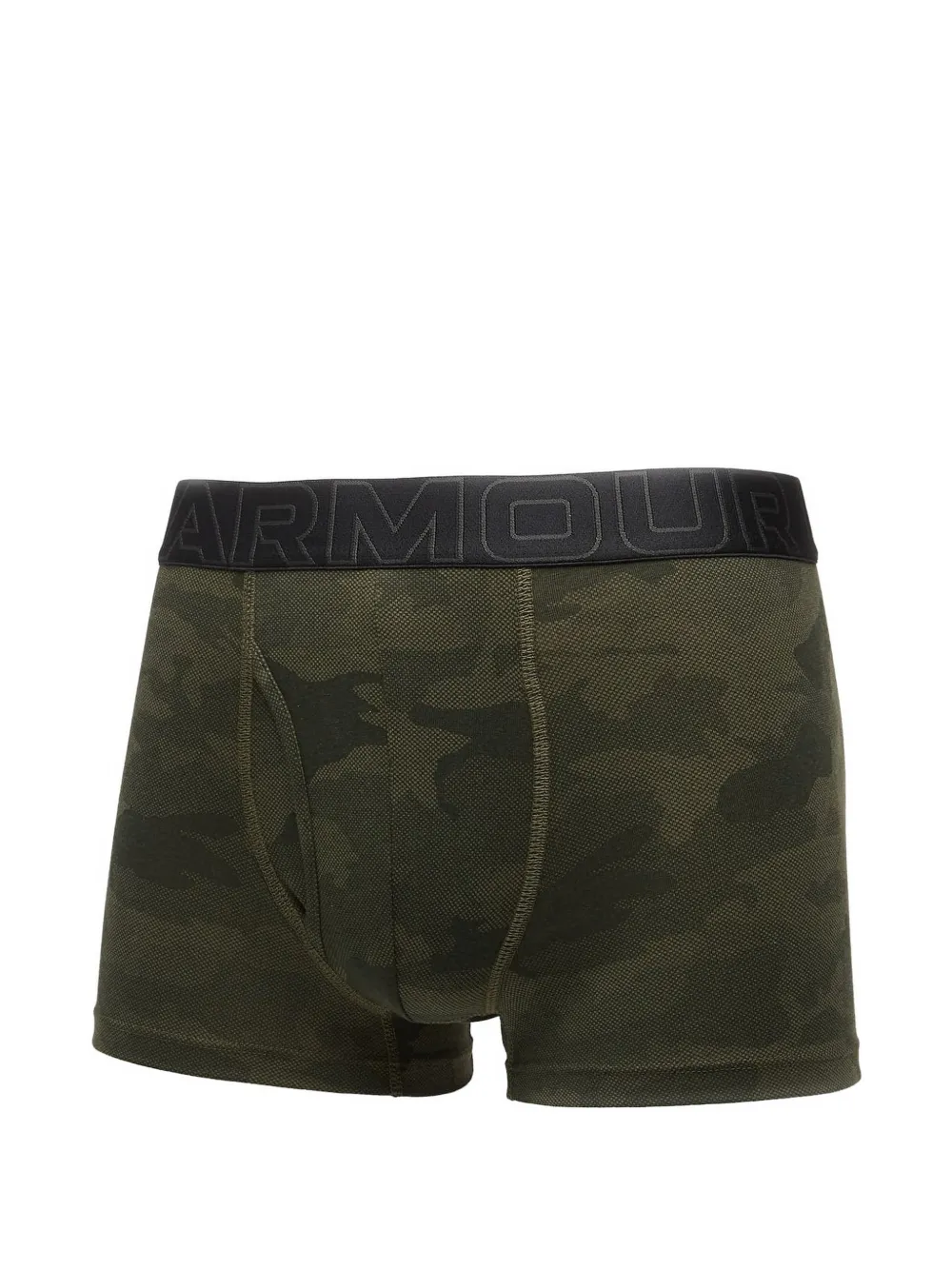 Under Armour Drie katoenen boxershorts met print Zwart