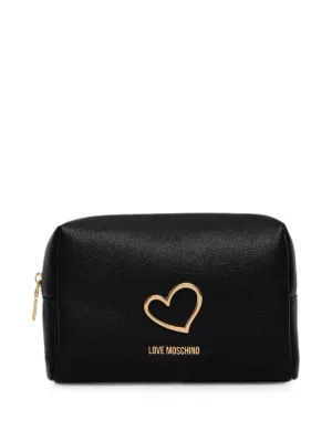 Agnès b. logo-embroidered Zip Pouch | Black | FARFETCH CA