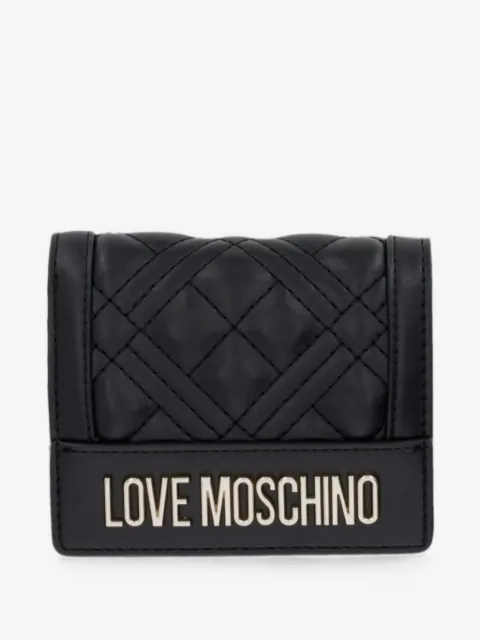 Love Moschino logo-plaque wallet