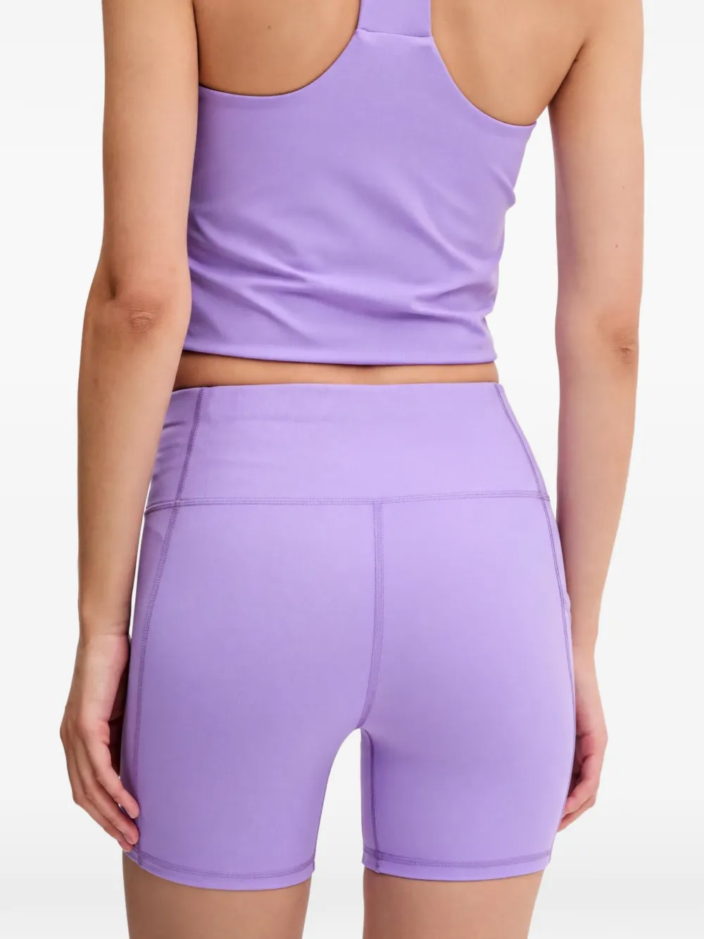 Mammut Massone logo-print shorts Paars