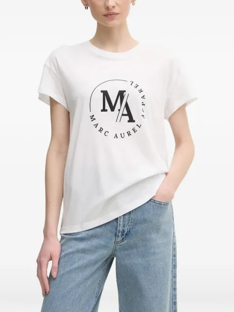 Marc Aurel logo-print T-shirt
