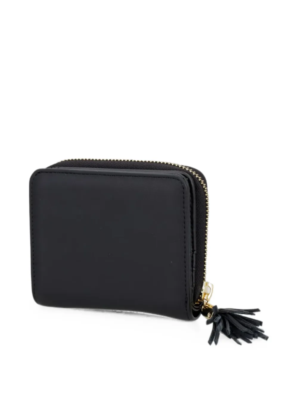 Love Moschino Portemonnee met rits en kwastje Zwart