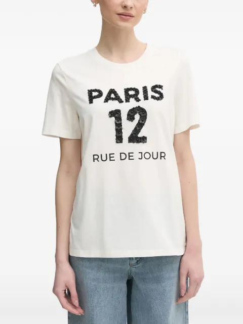 Marc Aurel embellishment T-shirt