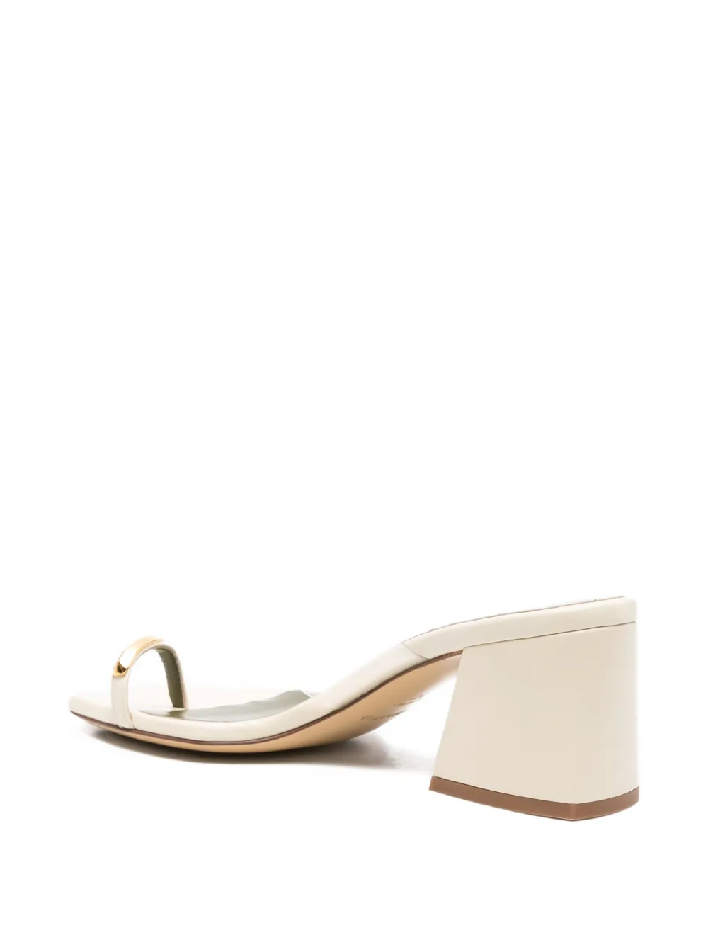 MARIA LUCA toe-ring sandals Wit