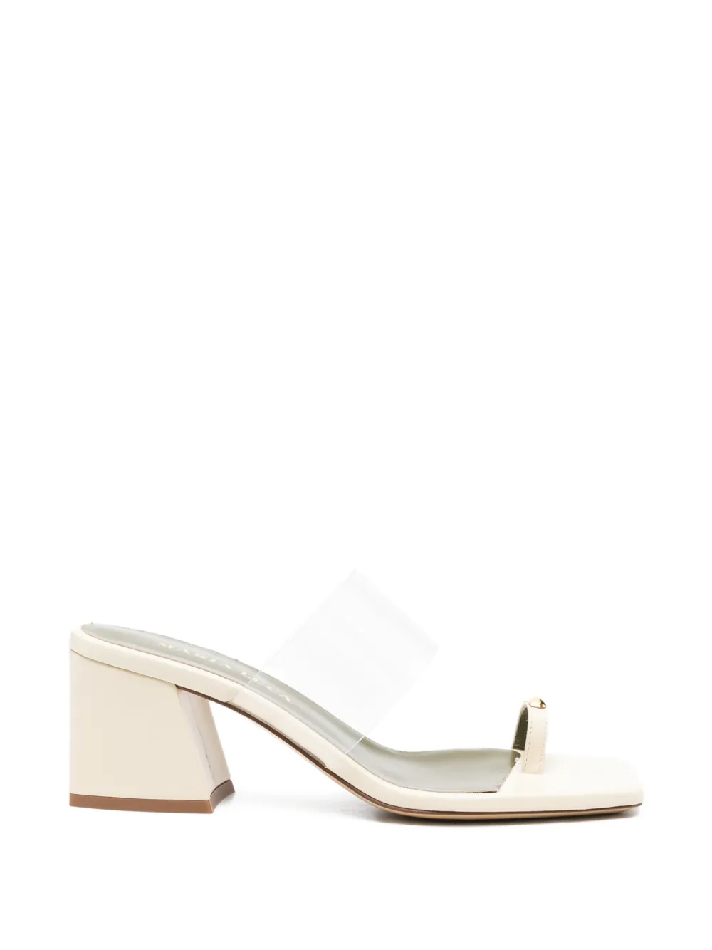 MARIA LUCA toe-ring sandals Wit