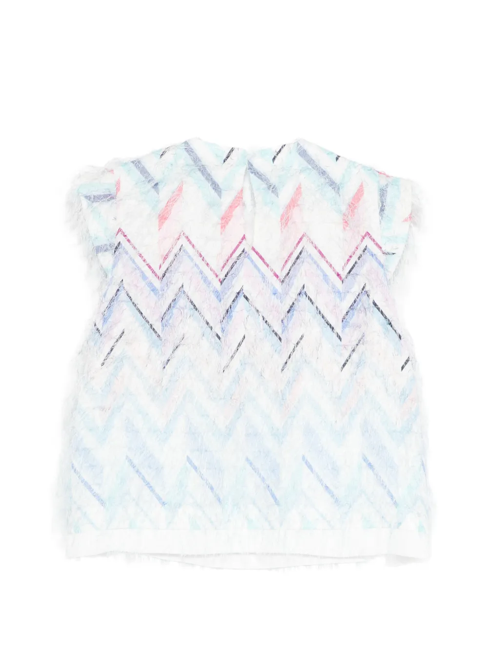  Missoni Kids Chevron Tank Top - White 