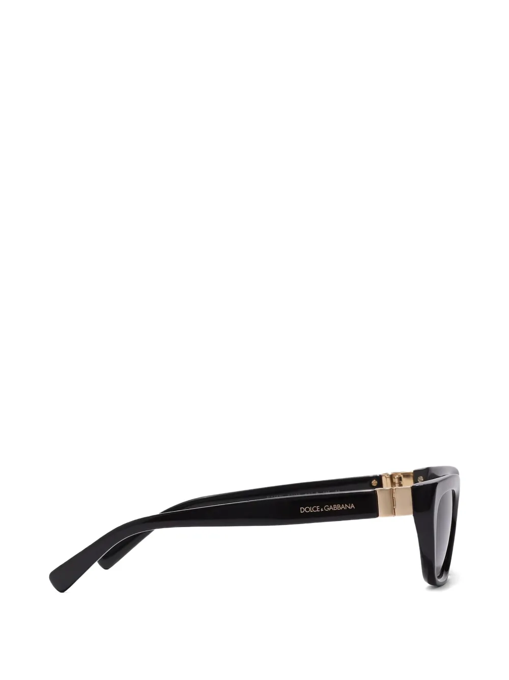 Dolce & Gabbana Eyewear DG Hinge zonnebril Zwart