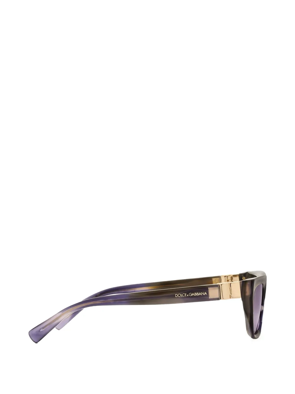 Dolce & Gabbana Eyewear DG Hinge zonnebril Paars