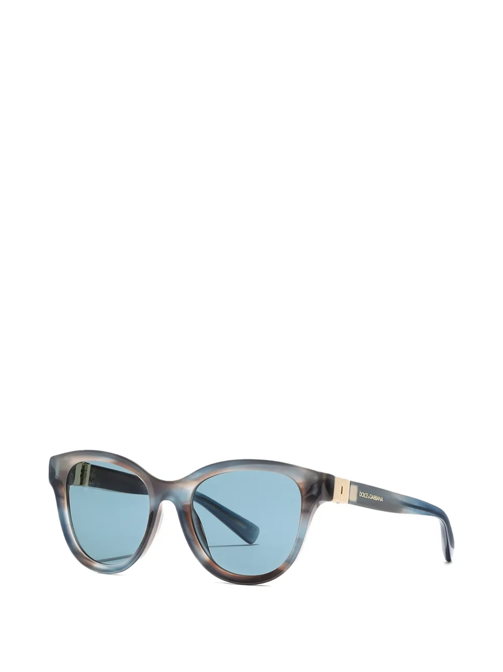 Dolce & Gabbana Eyewear DG Hinge zonnebril Blauw