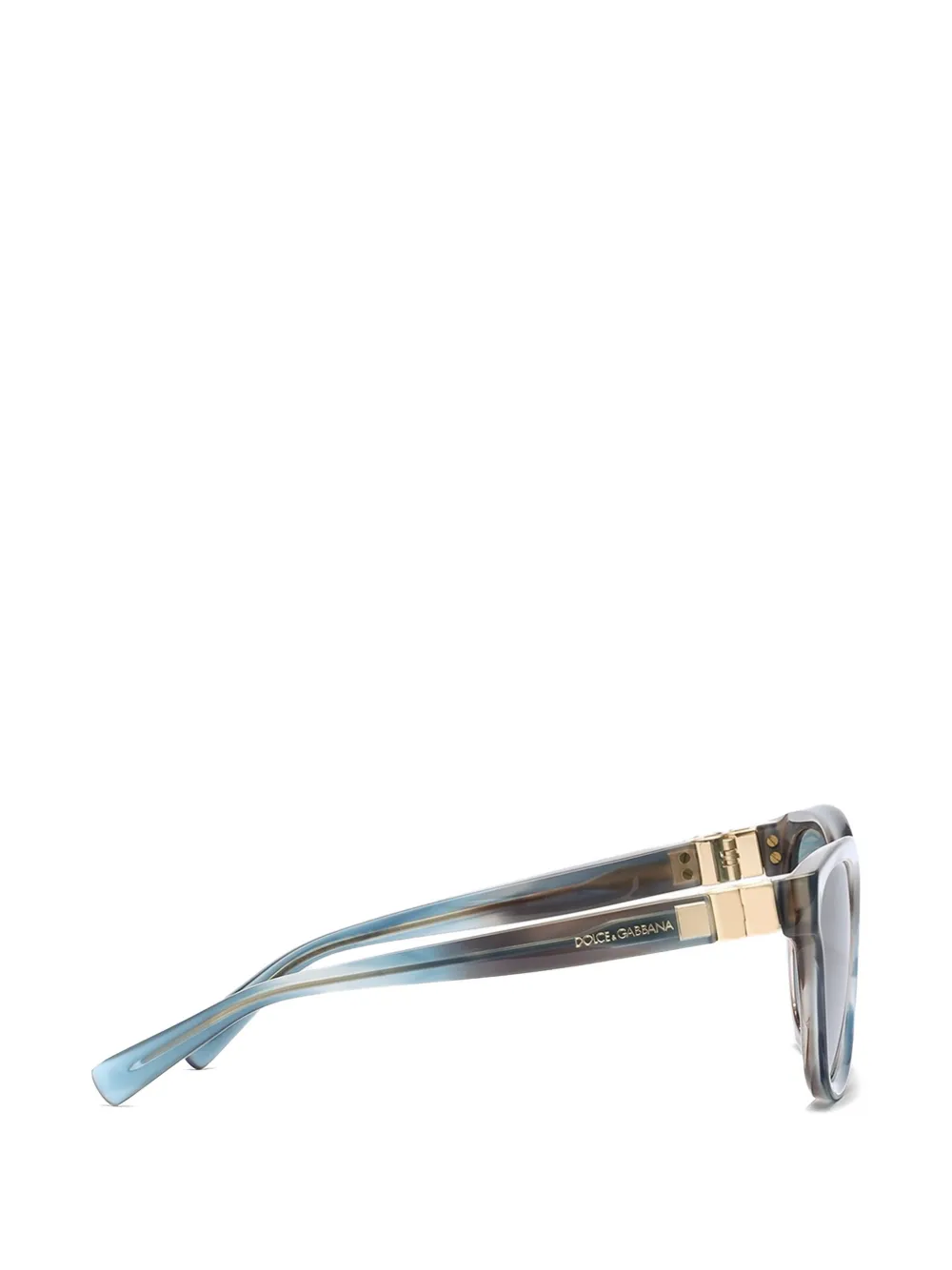 Dolce & Gabbana Eyewear DG Hinge zonnebril Blauw