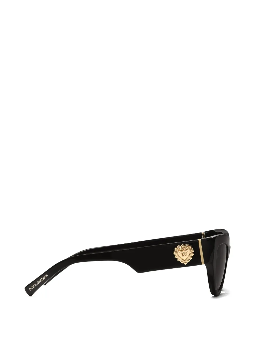 Dolce & Gabbana Eyewear Devotion zonnebril Zwart