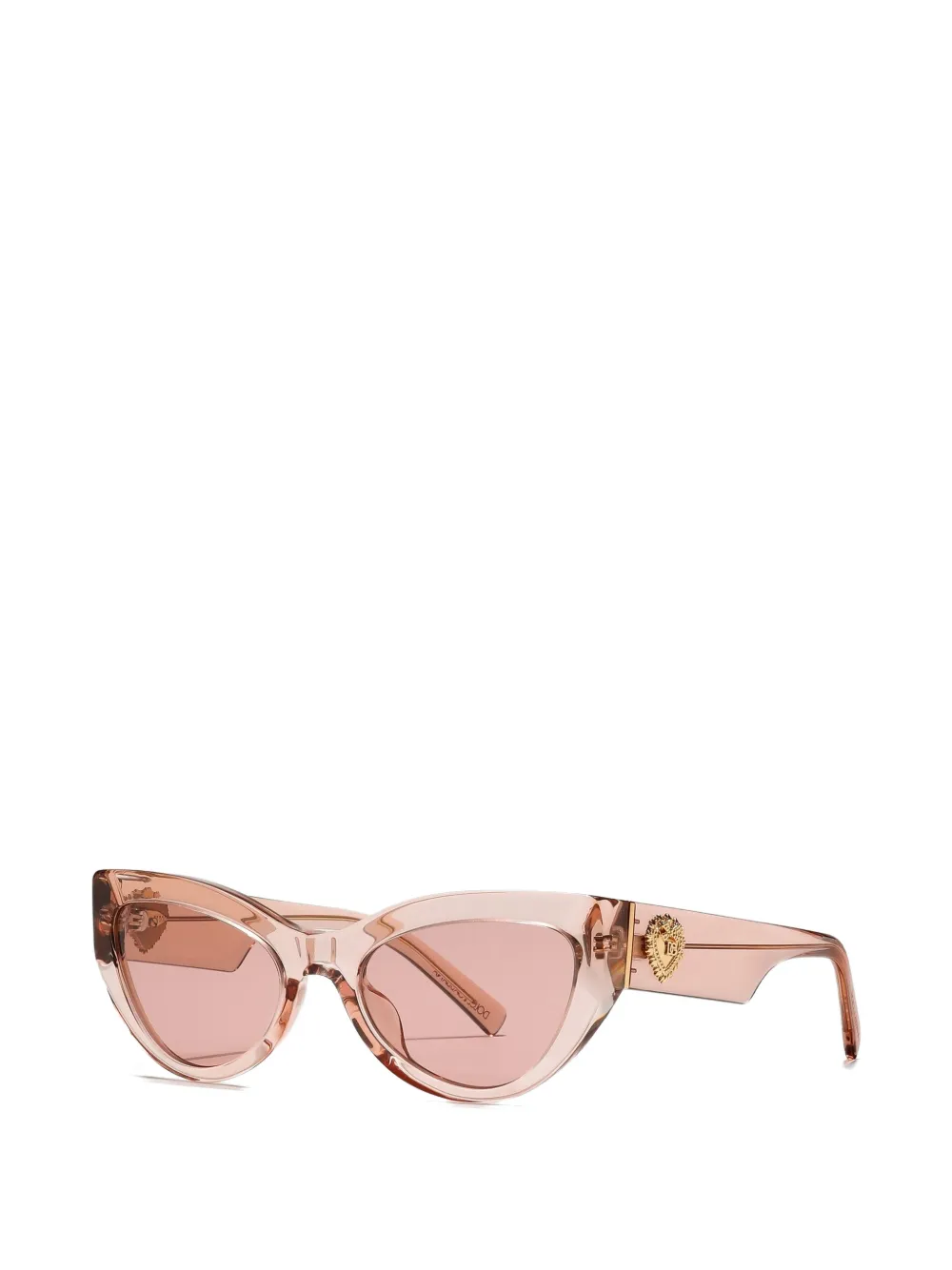 Dolce & Gabbana Eyewear Devotion zonnebril Roze