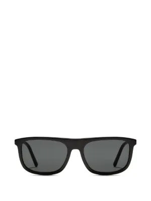Gentle Monster Numer 01 Modern Square Sunglasses | Black | FARFETCH