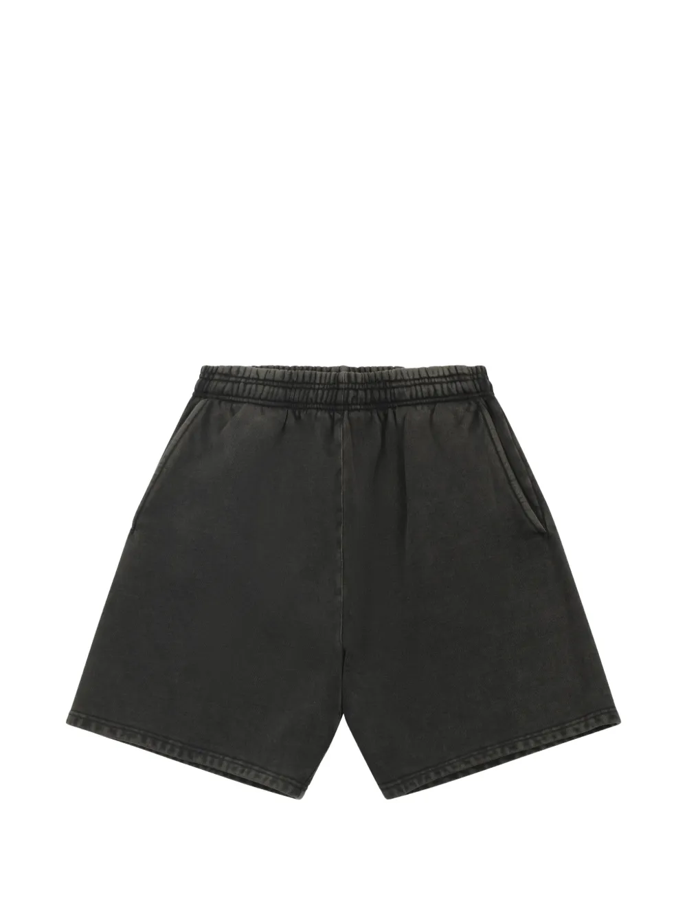 ENTIRE STUDIOS washed elasticated-waistband shorts - Grigio