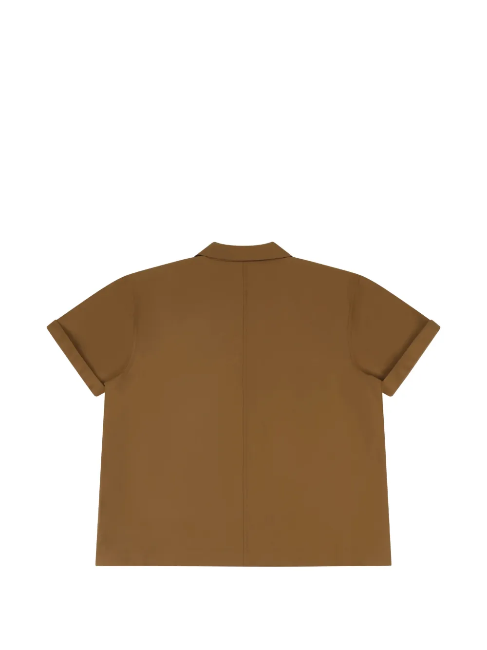  Entire Studios Camisa Strand Con Bolsillo Con Ribete - Marrón 