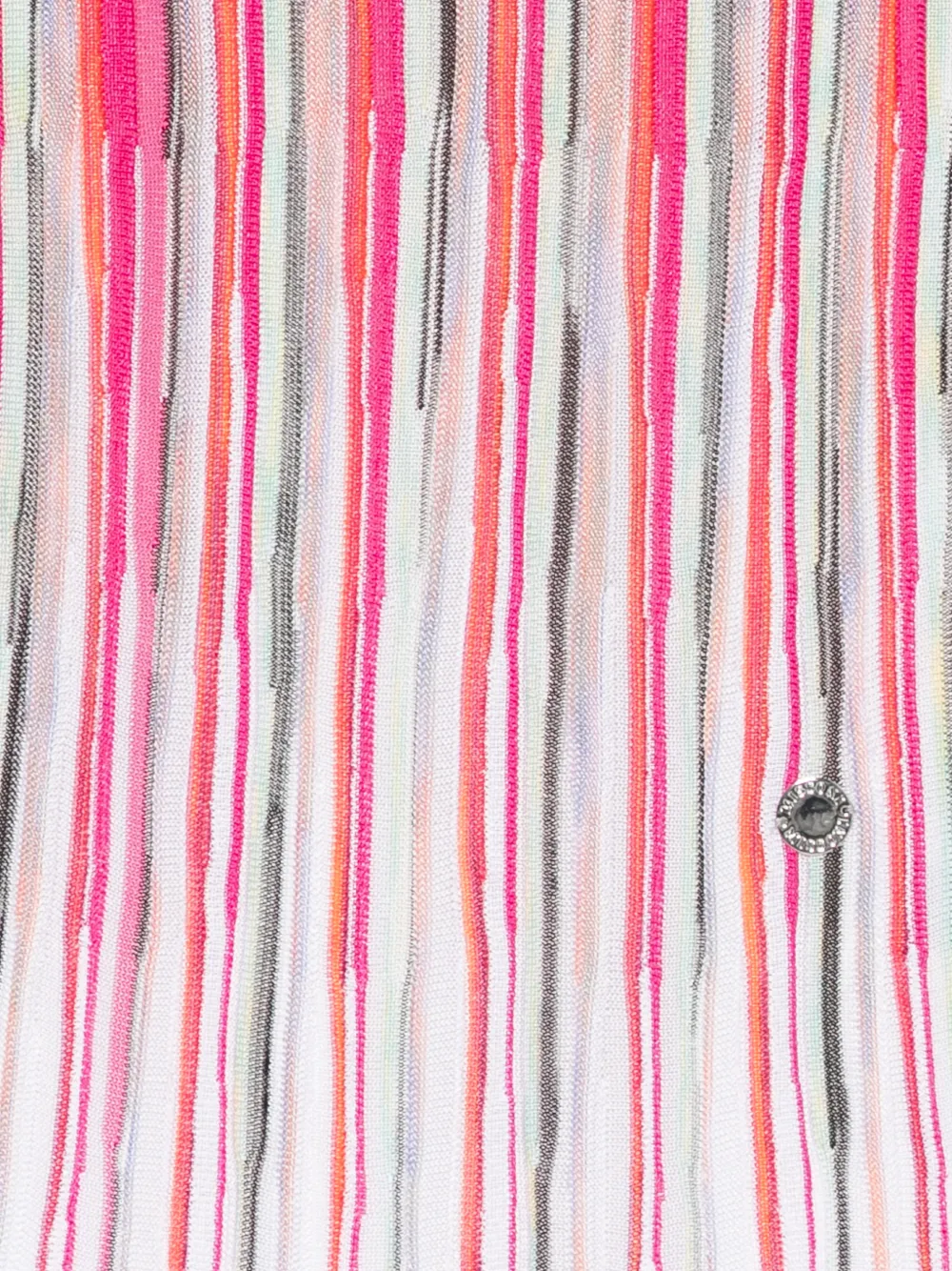 Missoni Kids Gestreepte jurk Wit