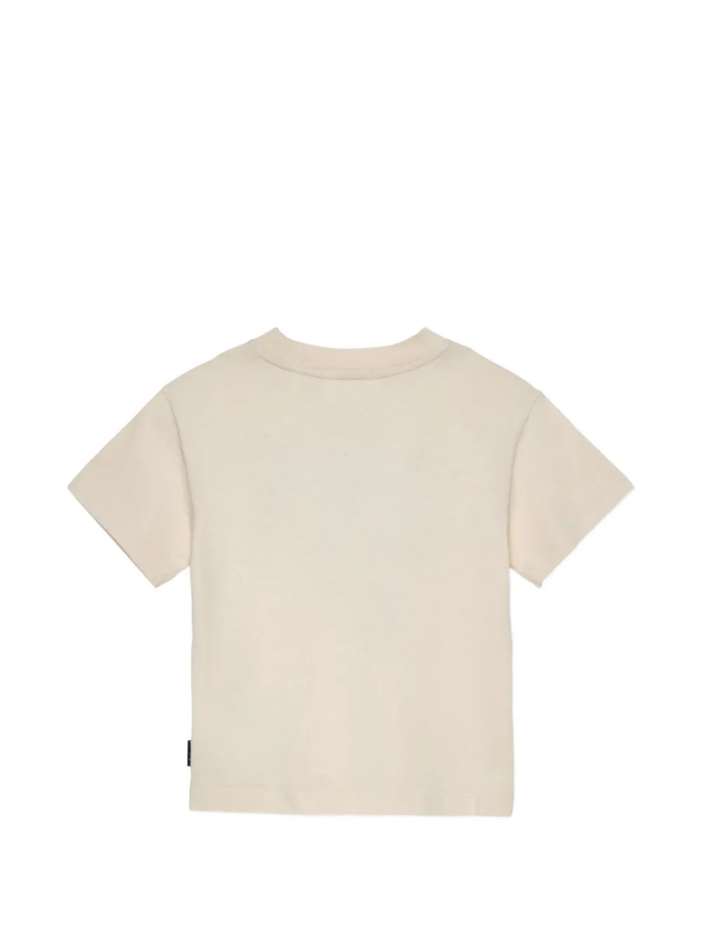 Palm Angels Kids T-shirt met palmboomprint Beige