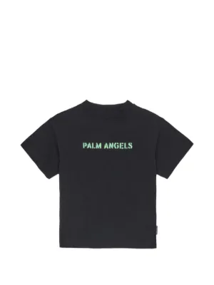 新品 Palm Angels ブラック Tシャツ Palm Angels Kids クルーネック Tシャツ | ブラック | FARFETCH JP