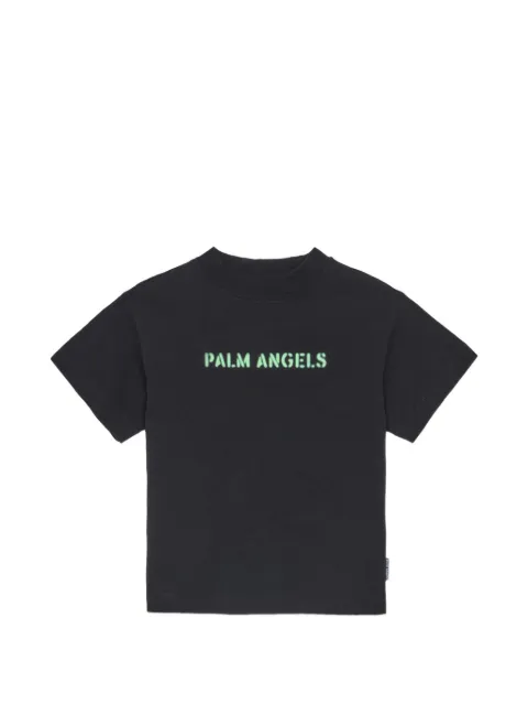 Palm Angels Kids playera con logo