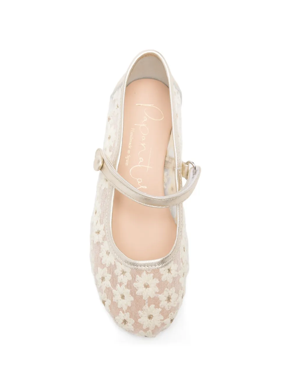 Eli1957 Ballerina's met bloemenprint Beige
