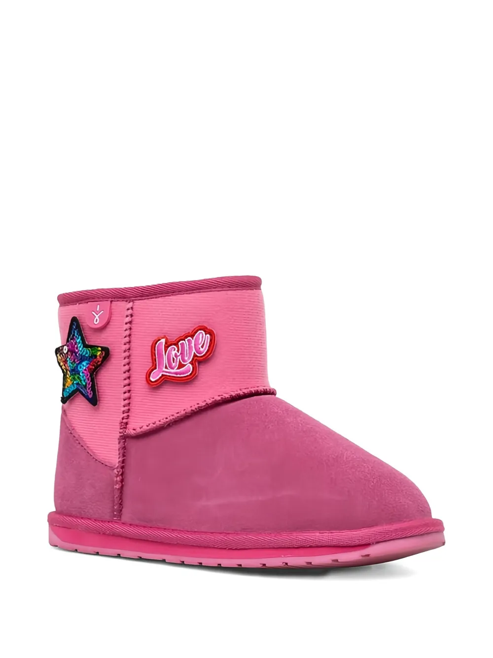 EMU AUSTRALIA patch-detail boots - Rosa