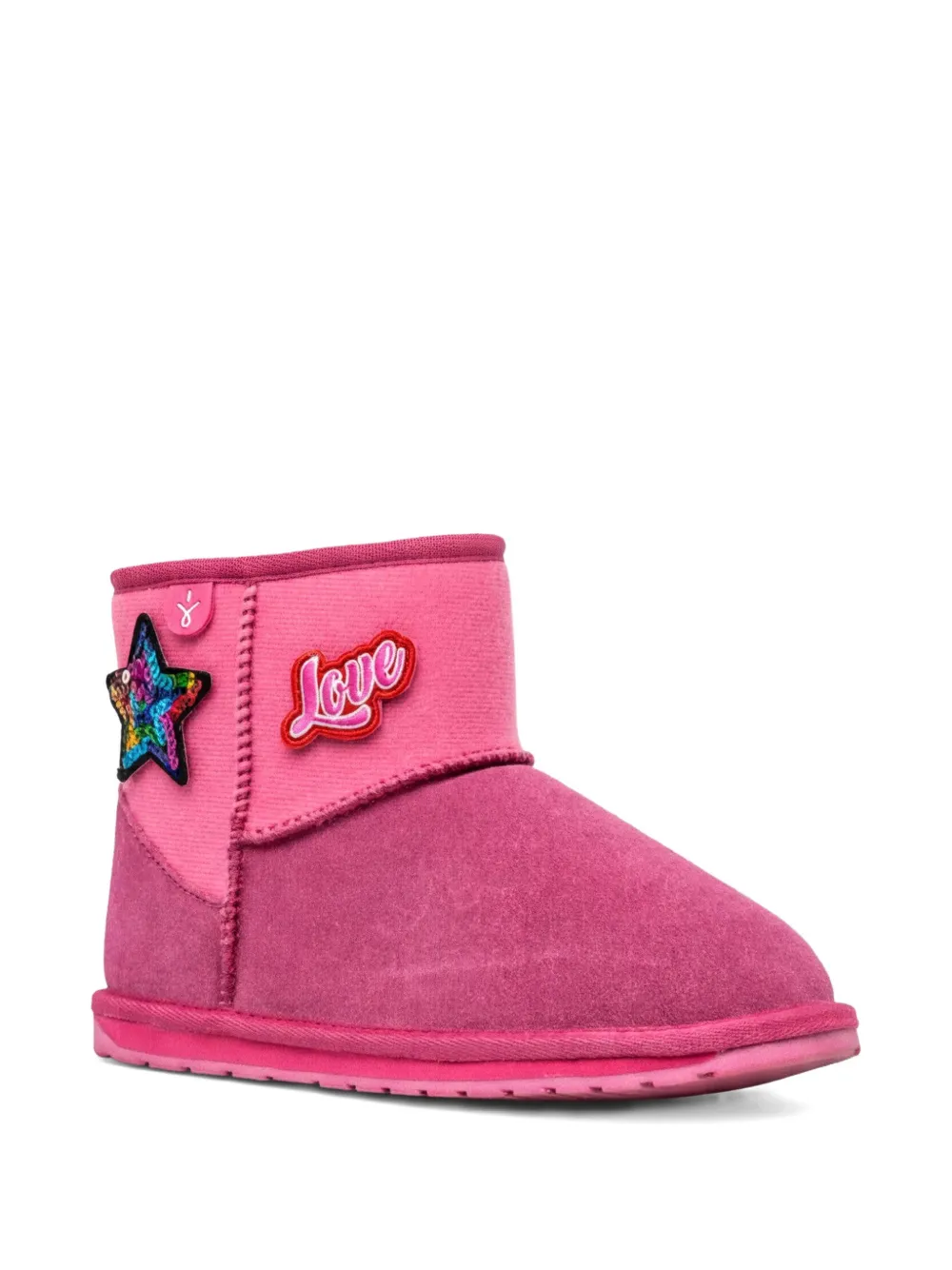 EMU AUSTRALIA patch-detail boots - Rosa