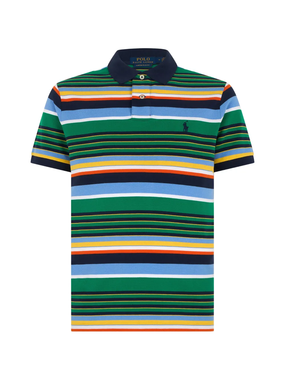 Polo Ralph Lauren striped collar polo shirt - Verde