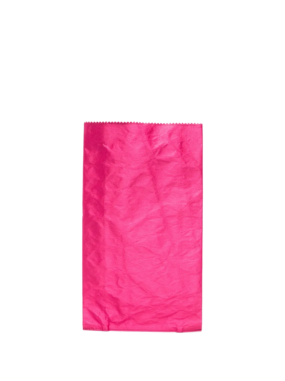 Zilla crinkled-effect clutch bag - Rosa