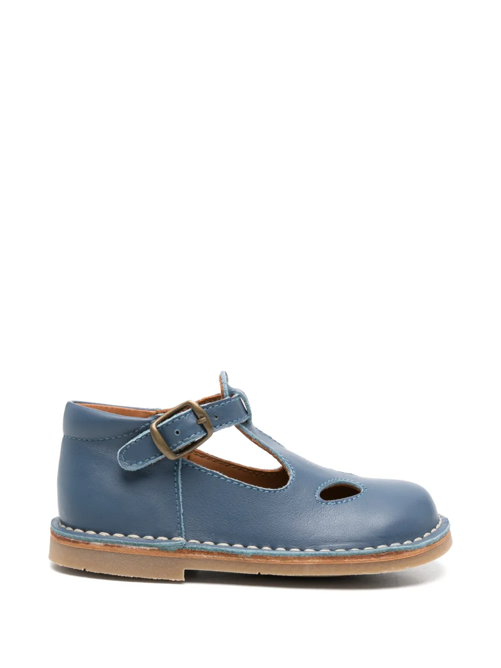 Eli1957 cutout buckle loafers - Blu