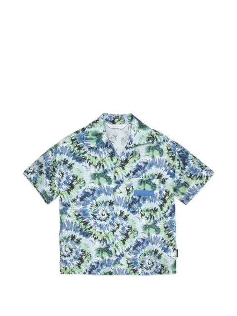 Palm Angels Kids chemise à poche spirale