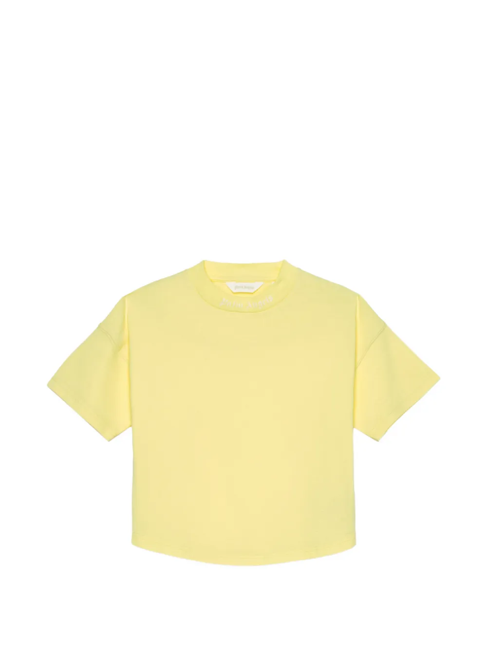 Palm Angels Kids crew-neck T-shirt - Giallo